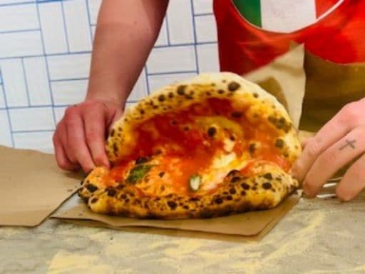 Pizza making in Naples