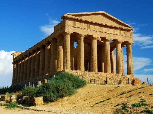 Concordia Greek temple in Agrigento