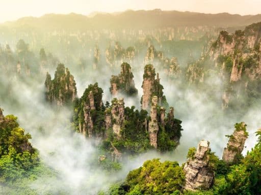 Zhangjiajie Cliff Mountain