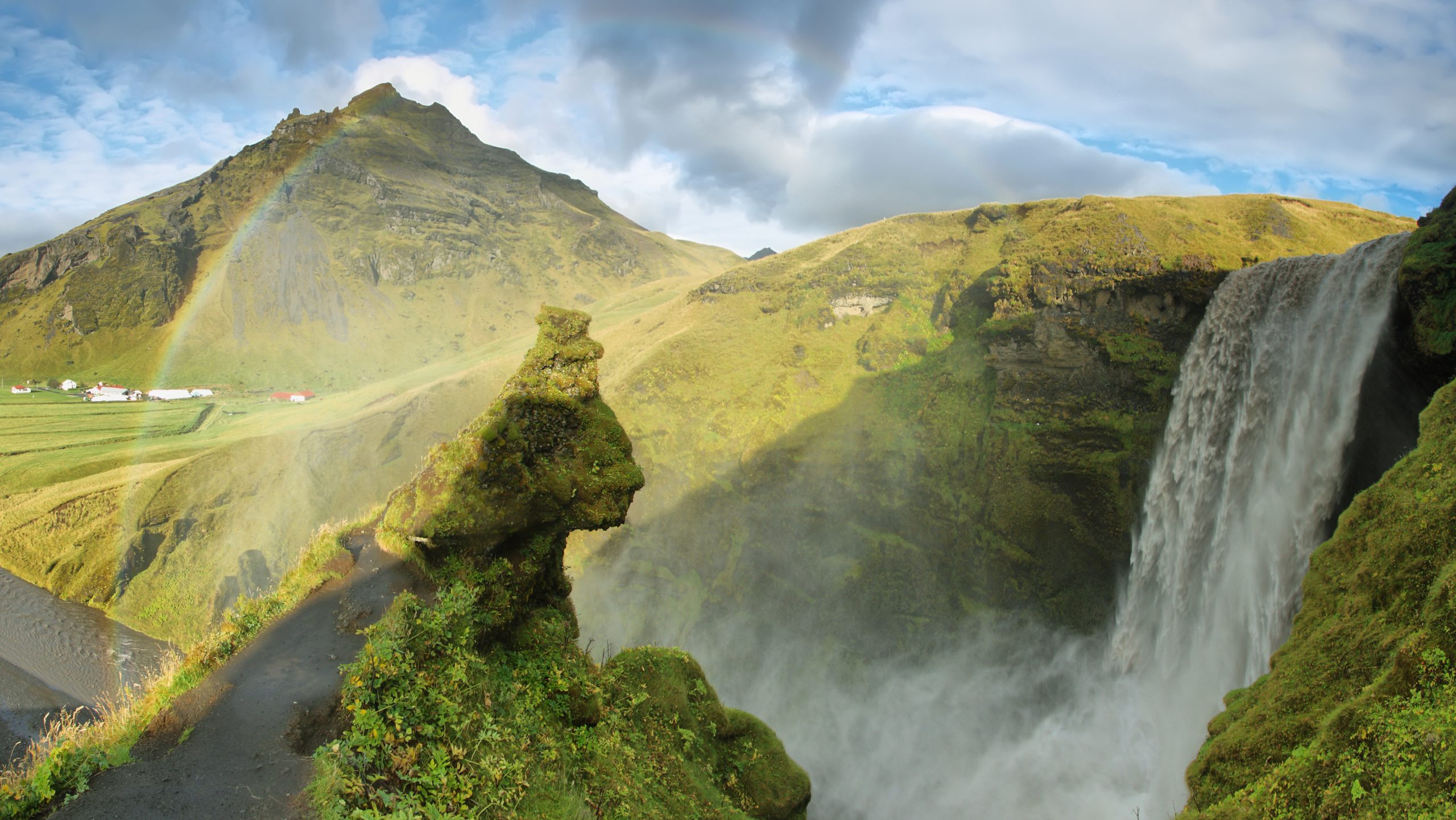 Skogarfoss waterfall Iceland